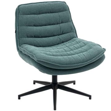Fotel biurowy, zielony, 65,5 × 80 × 76 cm