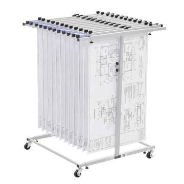 Stojak do rysowania VEVOR WK150399, Mobilny regulowany, 78 × 68 × 13 cm