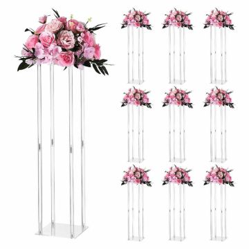 Cylindrical flower stands VEVOR LJL-8020, 10 pcs, 20 × 80 × 20 cm