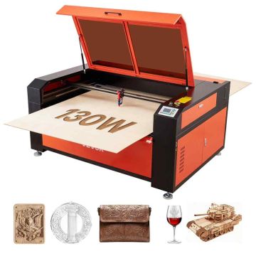 CO2 laser engraving machine VEVOR SH-1490, 130 W, 140 × 90 cm