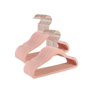 Children's hanger set 30 pcs. light pink
