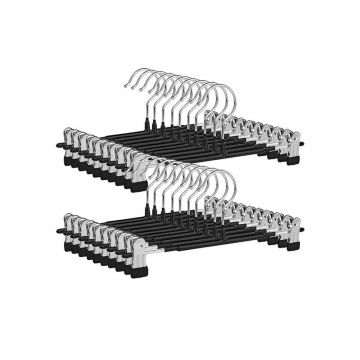 Metal trouser hanger set 20 pcs.