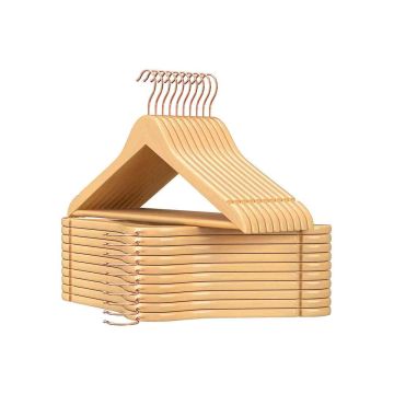 Wooden hanger set, 20pcs. CRW001N01