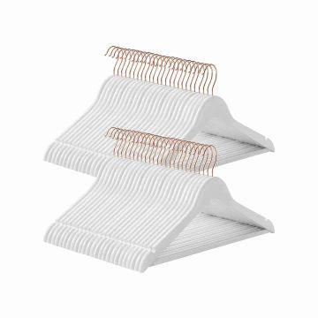 Hanger set, 50 pcs., white