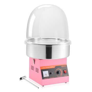 Cotton candy machine VEVOR KB-38 + MHTJJPXMO2-3S, Pink, 380 × 380 × 338 mm