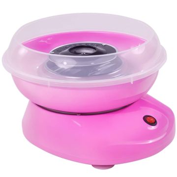 Cotton candy maker Homcom 27x26x18cm., pink