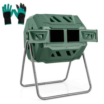 Compost bin 70x63x93cm., green