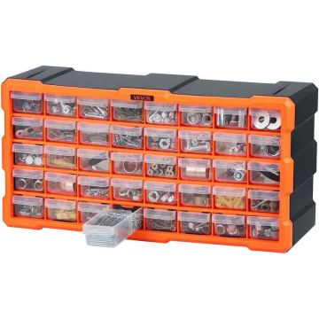 Szafka VEVOR MJ1512S, 40 szuflad, 17,5 × 28 × 50,5 cm