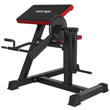 Trener wielofunkcyjny Sportnow 105x95x80cm., czarno/czerwony