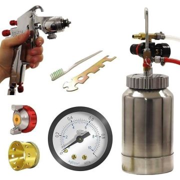 Pistolet lakierniczy BITUXX HJ-88, pojemność 2 l