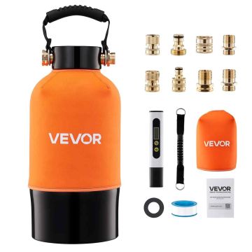 System wody dejonizowanej VEVOR PRS-XCG713, zbiornik na żywicę 5 l, 180 × 180 × 400 mm