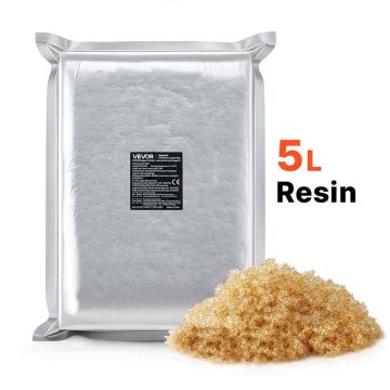 Wkład filtra z żywicy dejonizowanej VEVOR PRS-DISZ, 5 l, 345 × 225 × 90 mm