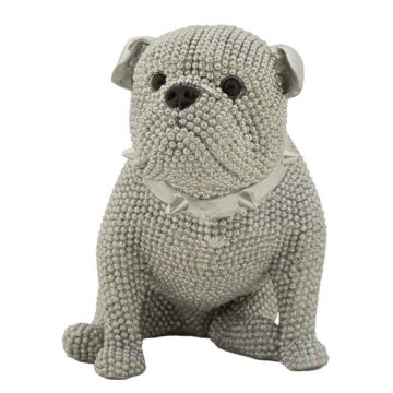 Decorative bulldog figurine Sparky, 17 × 14 × 11 cm