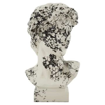 Rzeźba dekoracyjna głowy Mauro Ferretti 0120550000, 18 × 30 × 16 cm