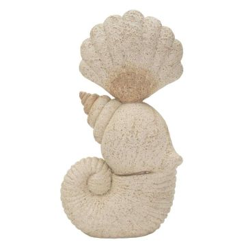Decorative shell sculpture, 17.2 × 30.2 × 10 cm