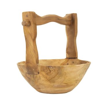 Decorative plate TIMBO, 32 × 27 × 25 cm