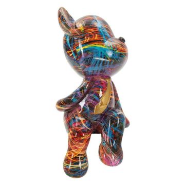 Decorative bear figurine Psyco A, 10.5 × 23.5 × 12 cm