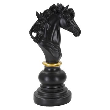 Decorative chess horse figurine Mauro Ferretti, 14 × 27 × 11 cm