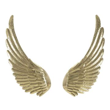 Decorative wall panel Amy, 2 pcs, Gold, 60 × 130 × 4.4 cm