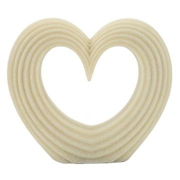 Decorative heart Lovvy Quarzy, 21 × 19 × 6 cm