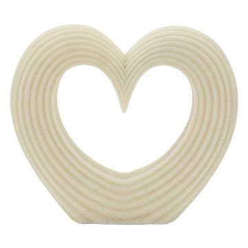 Decorative heart Lovvy Quarzy, 30 × 26 × 7 cm