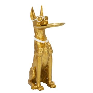 Decorative dog statue Mauro Ferretti 0120090003, 27 × 74 × 51 cm