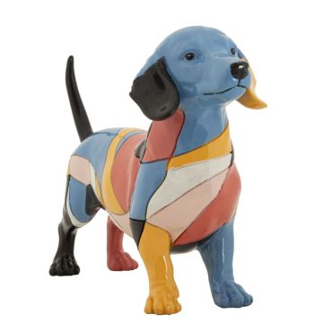 Decorative Dachshund Sculpture Mauro Ferretti, 32.5 × 20.5 × 9.7 cm