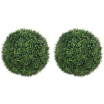 Artificial eucalyptus balls, 2 pcs, Green, Ø 52 × 52 cm