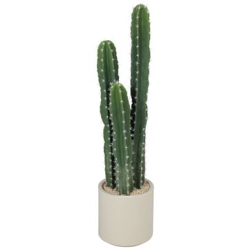 Artificial cactus, with pot, Green, Ø22 × 22 × 95 cm