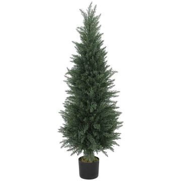 Artificial cypress plant in a pot, 638 leaves, Ø40 × 120 cm