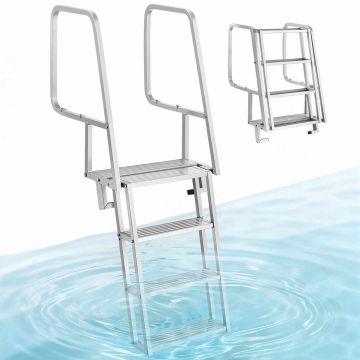 Dock ladder VEVOR HXXTSF-XP-4, 4 steps