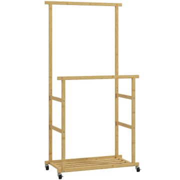 Clothes rack, With shoe shelf, 80 × 160 × 40 cm