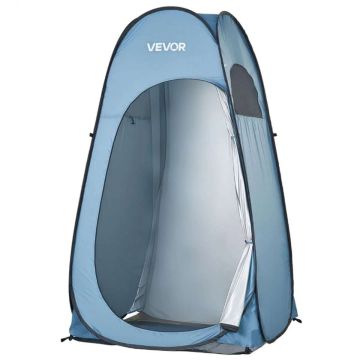 Namiot prysznicowy VEVOR POP474783, 1 osoba, niebieski, 119 × 210 × 119 cm