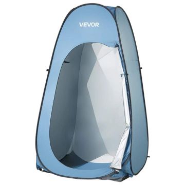 Namiot prysznicowy VEVOR POP484884, 1 osoba, niebieski, 121,9 × 213,4 × 121,9 cm