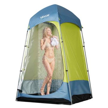 Namiot prysznicowy VEVOR SDG5586, 1 osoba, zielony, 139,7 × 218,4 × 139,7 cm