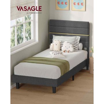 Каркас двуспальной кровати VASAGLE RMB503G01, 90 × 110/116,5 × 202 см