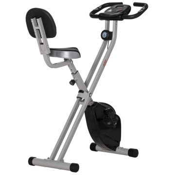 Rower treningowy Homcom 43x97x109cm, czarno-srebrny