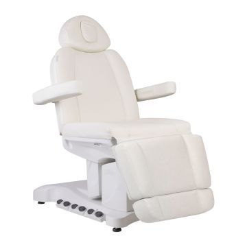 Electric cosmetic chair Azzurro 708B, 4 motors, White