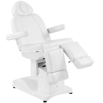 Electric pedicure chair Azzurro 708AS, 3 independent motors, White