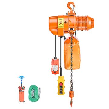 Electric chain hoist VEVOR HHBB-0.5T, 500 kg, 460 × 300 × 520 mm