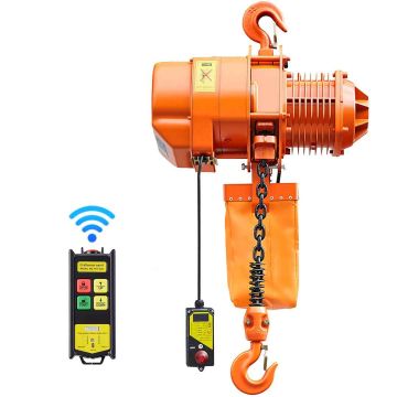 Wciągnik łańcuchowy elektryczny VEVOR HHBB-2T, trójfazowy, 615 × 430 × 770 mm