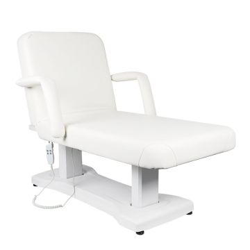 Electric beauty bed AZZURRO, electric, white