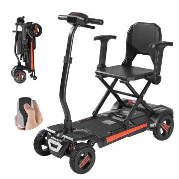 Skuter elektryczny VEVOR N3473, 4 koła, składany automatycznie