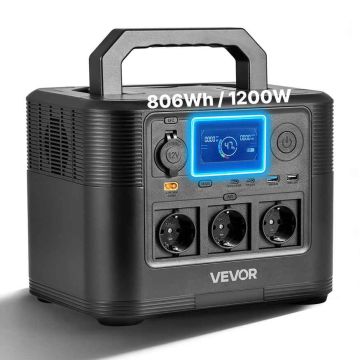 Generator elektryczny VEVOR M9, 9 portów wyjściowych, 290 × 220 × 230 mm