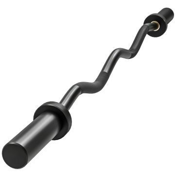 Sztanga EZ Curl, 8 kg, obciążenie 100 kg, 120 × 5 × 5 cm