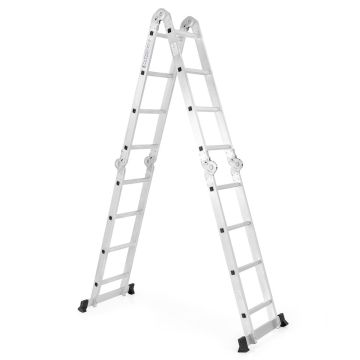 Ladder 61x11x461cm., silver color