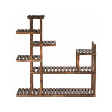 Flower stand 120x25x120cm., brown