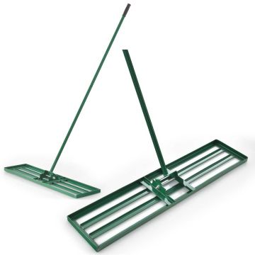 Lawn rake 106x25x170cm., green