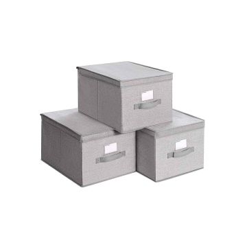 Set of 3 folding boxes