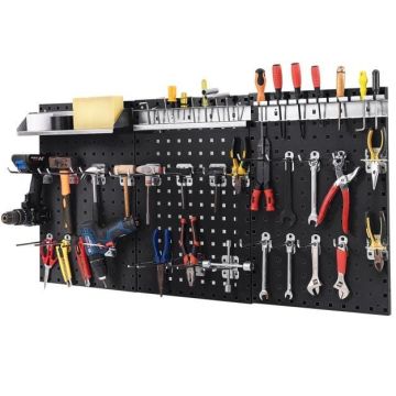 Tool wall 120x60x2cm., black